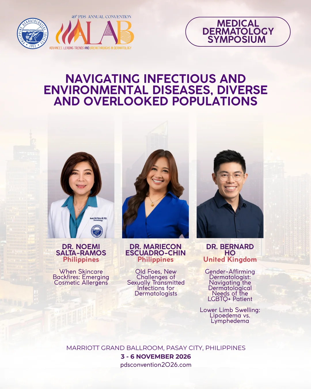 Navigating Infectious and Environmental Diseases, Diverse and Overlooked Populations symposium poster