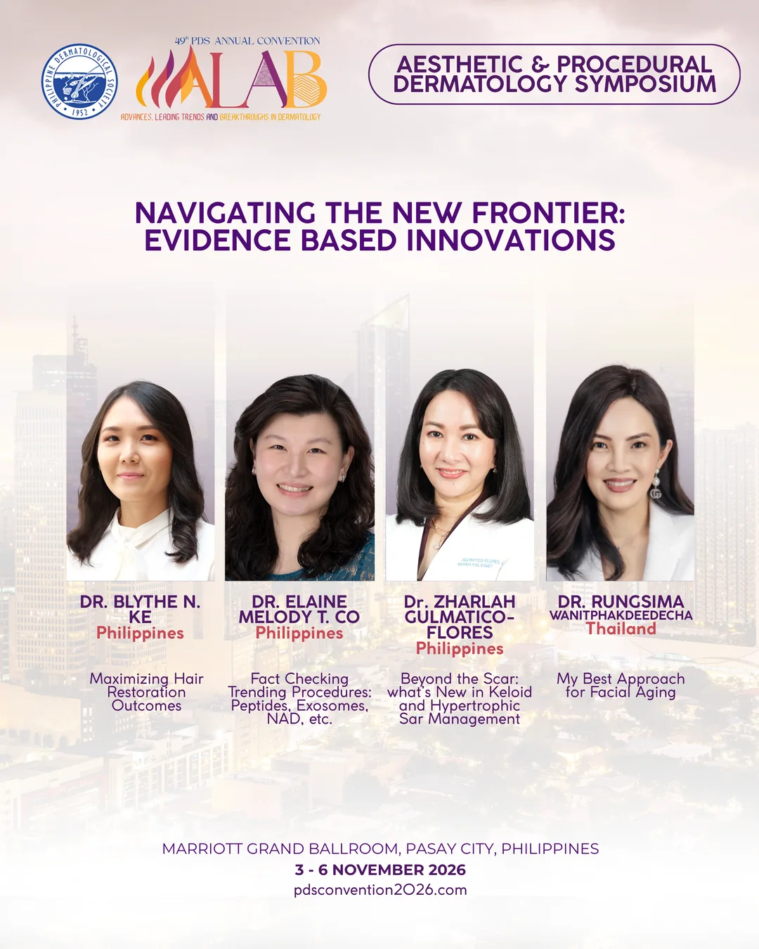 Navigating the New Frontier: Evidence-Based Innovations symposium poster